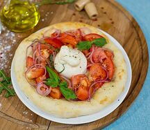 Пиццетта с сыром буррата