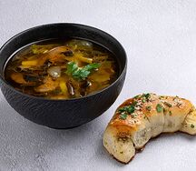 Грибной с лингвини