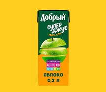 Сок Добрый яблочный