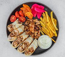 Шаварма по-арабски с курицей