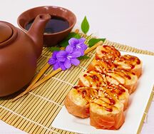 Ролл Филадельфия запеченная