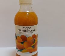 Морс облепиховый собственного приготовления