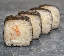 Маки с креветкой