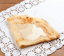 Блин по ГОСТу со сгущенкой