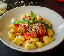 Картофельные ньокки Польпетте