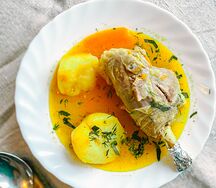 Хашлама с бараниной