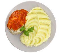 Тефтель куриный в маринаде