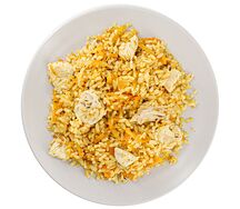 Плов из куриного филе