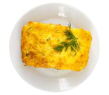 Запеканка с курицей и овощами