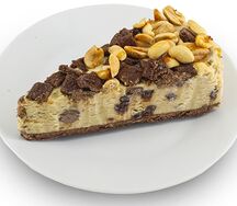 Чизкейк Карамельный с арахисом
