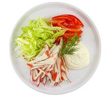 Райское наслаждение, с крабовыми палочками