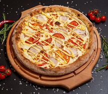 Пицца Сырный цыпленок