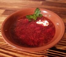 Борщ из свежей капусты