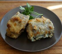 Минтай жареный