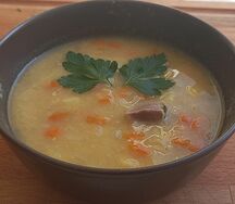 Суп гороховый