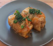 Голубцы со сметаной