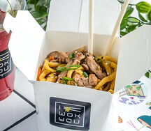 Вок с уткой