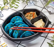 Гедза с лососем