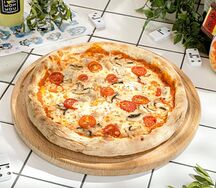 Пицца Курица с грибами