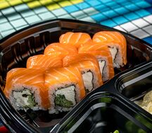 Ролл Филадельфия с огурцом