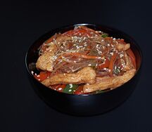 Фунчоза с курицей