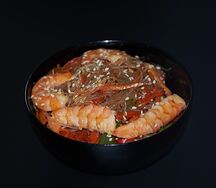Фунчоза с креветкой