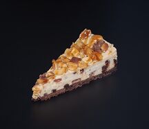 Чизкейк Карамельный с арахисом