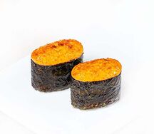 Запеченные суши Угорь