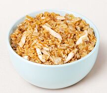 Wok Рис с цыпленком в китайском соусе М