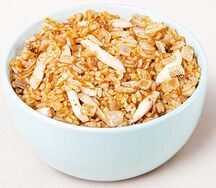 Wok Рис с цыпленком в китайском соусе L