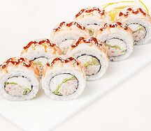 Королевский ролл с креветкой