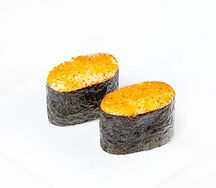 Запеченные суши лосось