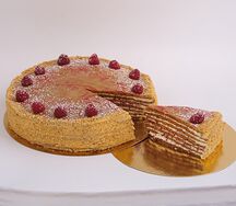 Нежность с малиной