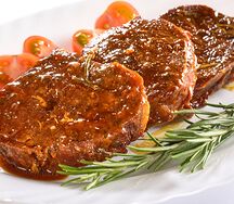 Медальон из говядины