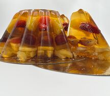 Заливные фрукты