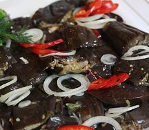 Баклажаны малосоленые