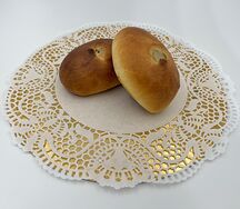 Пирожок сдобный печеный с картофелем