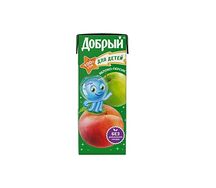 Сок Добрый для детей Яблоко-Персик
