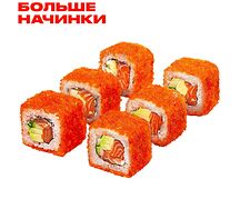 Ролл Калифорния с лососем