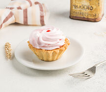 Корзиночка с белковым кремом