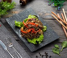 Соба с говядиной