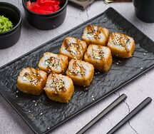 Ролл Темпура с лососем