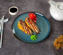 Сэндвич-ролл с лососем