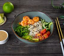 Поке с креветками