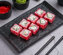 Ролл Калифорния с крабом