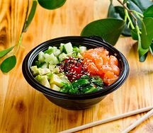 Поке с лососем