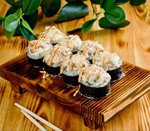 Запеченный с лососем