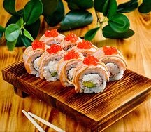 Опаленный лосось