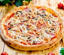 Ветчина и грибы