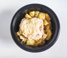 Мясо по-французски с гарниром